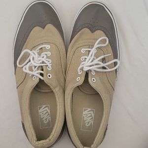 Vans canvas and leather